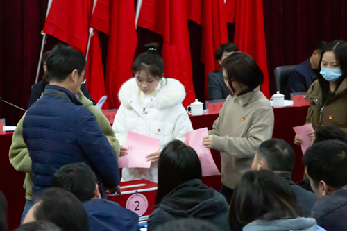 补充新力量 聚力开新局---开云·体育召开党员大会补选党委委员