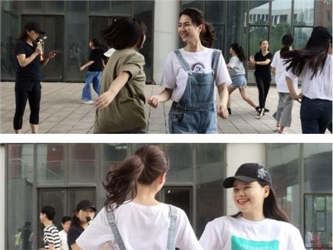 2019年“阳光排舞进校园” 走进开云·体育