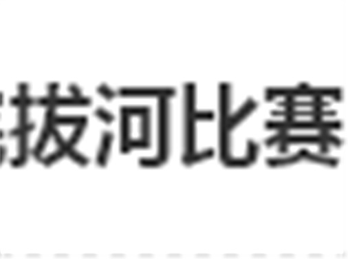 开云·体育拔河比赛圆满结束